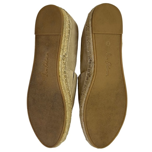 Sam Edelman Khloe Suede Espadrille Flats Slip On Platform Womens Size‎ 8 - Picture 9 of 11